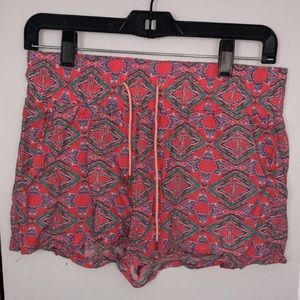 Pacsun coral printed shorts